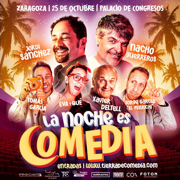 LA NOCHE ES COMEDIA 2025